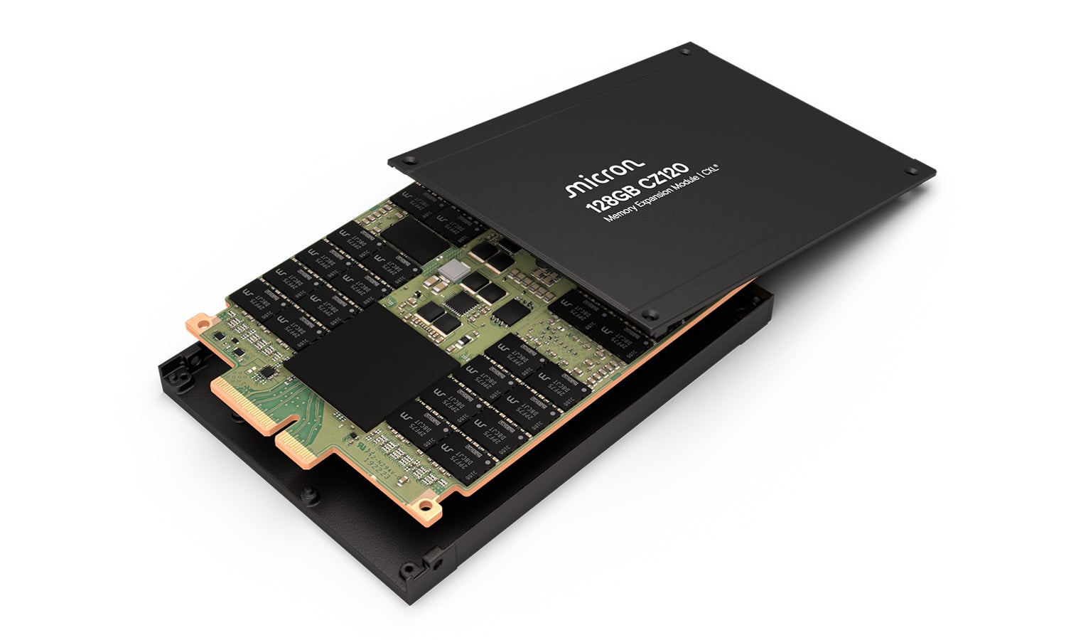Micron CZ120 128GB chip opened